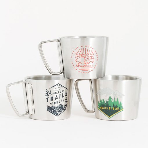 United By Blue Insulated Steel Mugs