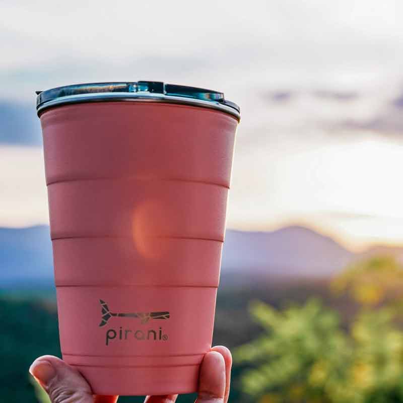 Pirani Stainless Steel Insulated Tumbler Reusable Cup