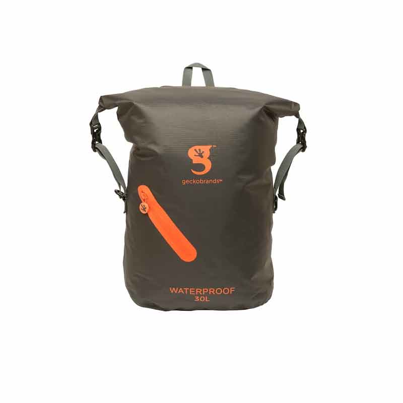 Gecko Brand 30L lightweight waterproof backpack